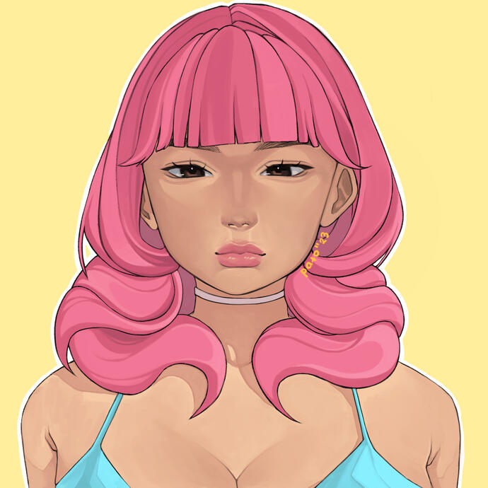 Barbie Inspired Illustration